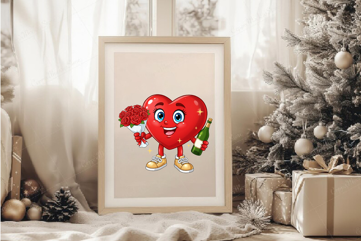 Happy Valentine's Day PNG, an Illustration by DreamArtGraphic (Photo 2 of 5)
