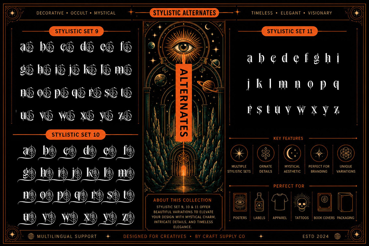 Boho Ether Typeface, a Serif Font by alit design (Photo 17 of 20)