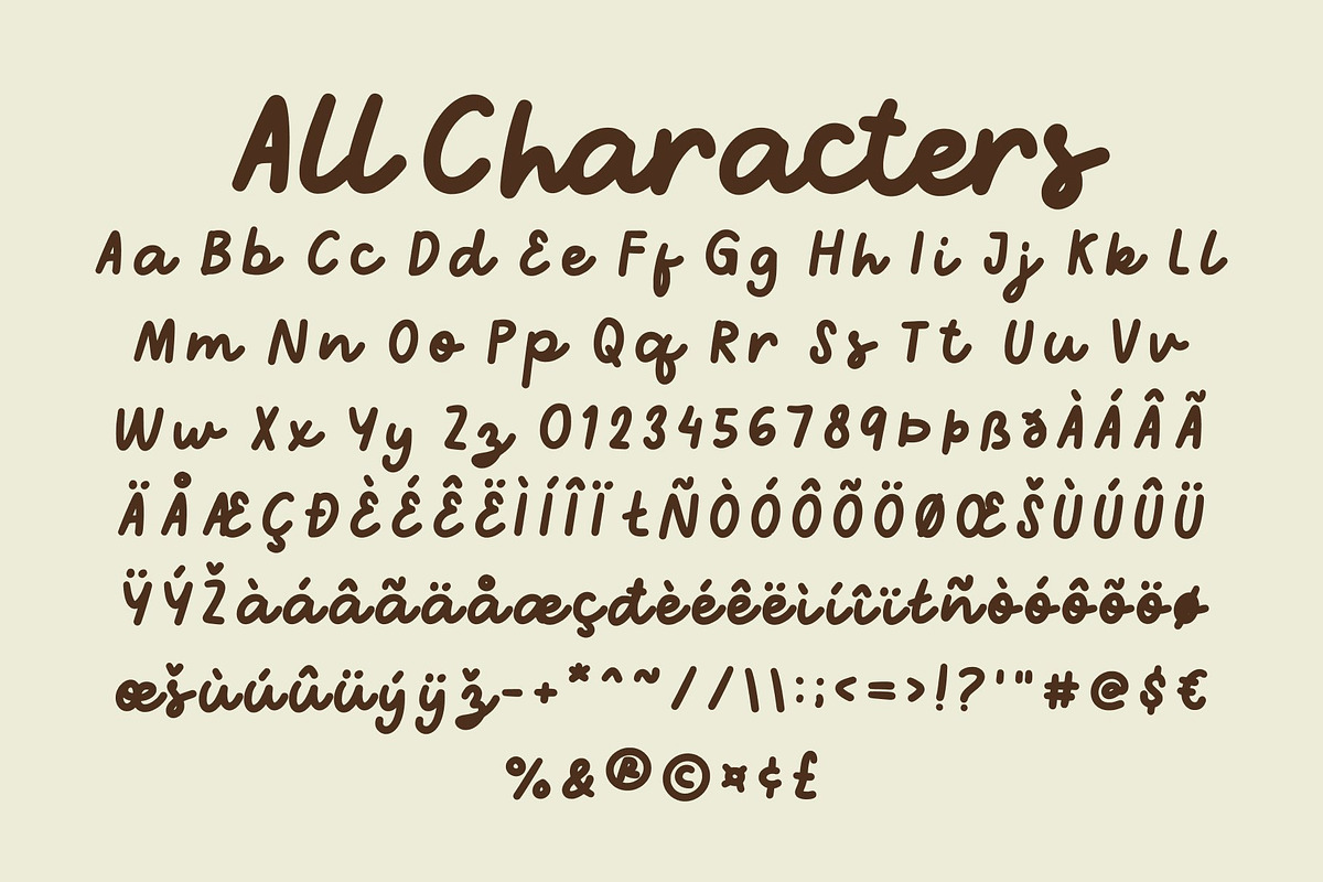 CS Manby - Vintage Bold Script Font, a Script Font by Craft Supply Co. (Photo 8 of 8)