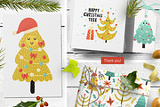 Happy Christmas Trees Collection, a Decorative Illustration by Gulnara Sabirova (Thumbnail 13 of 13)
