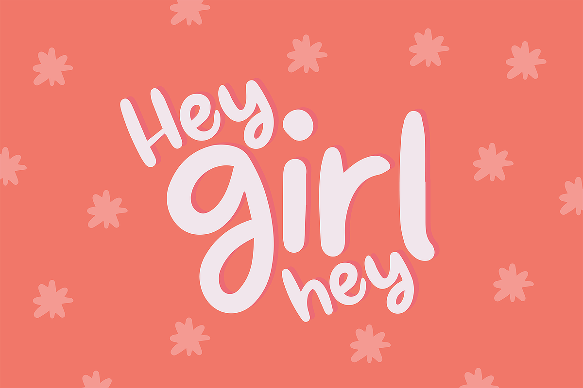 RUBY SANS Hand Lettered .OTF Font preview 2