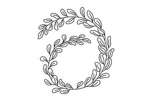 Simple branch of the, an Object Illustration by Things for designers