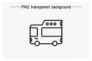 Car, Motorhome, Van and Truck Icons, an Outline Icon by Designfour (Thumbnail 5 of 7)