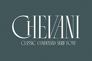 Chevani - Classic Condensed Serif, a Serif Font by Surplus Type Co (Thumbnail 1 of 7)
