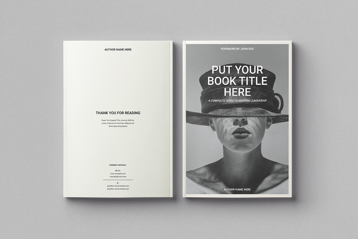 Book Template: InDesign & Canva, a Magazine Template by Work-Envance (Photo 12 of 13)