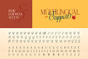 Bocthira Majesthique, a Script Font by Burntilldead (Thumbnail 9 of 12)