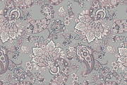 Paisley floral seamless pattern, a Pattern Graphic by antalogiya (Thumbnail 4 of 5)