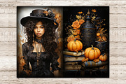 Halloween Ephemera Pack, a Person Illustration by GlamArtZhanna (Thumbnail 8 of 9)