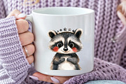 Cute Patriotic Raccoon PNG, an Illustration by SinaCreation (Thumbnail 6 of 10)