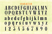 Rasifer, a Serif Font by Kenzvalley (Thumbnail 11 of 12)