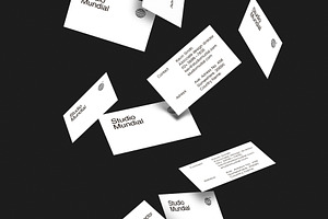 Business Cards Template: S. Mundial