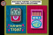 Procreate Impasto Thick Oil Paints, a Brush Add-On by AlwaysBeColoring (Thumbnail 9 of 16)