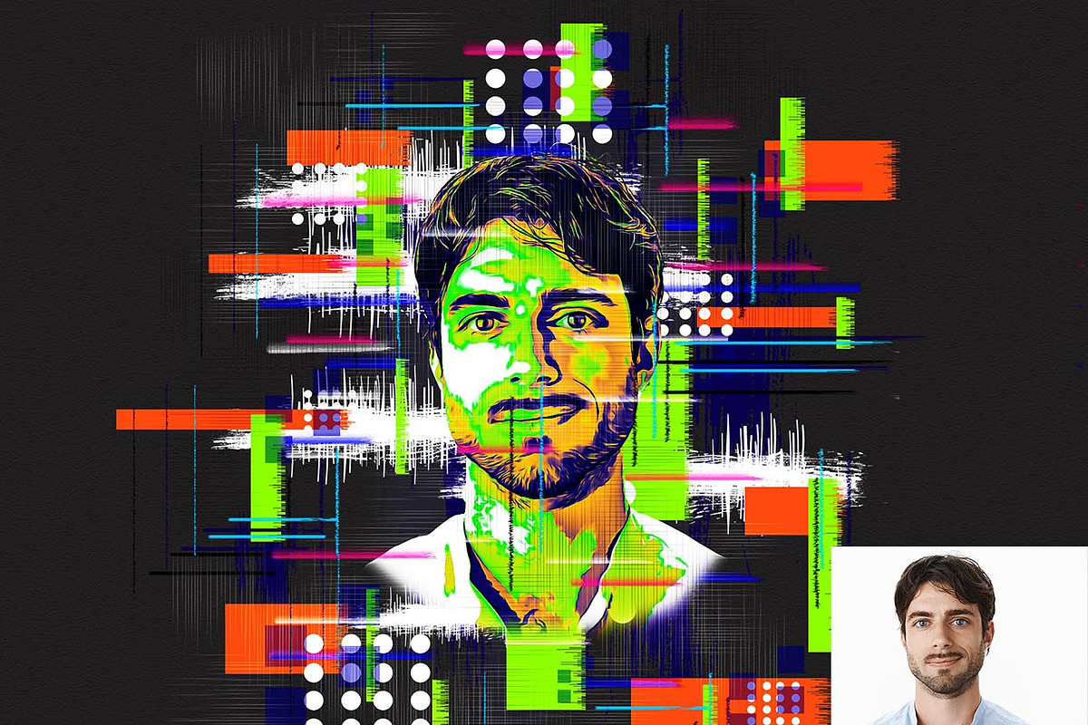 Stripe Art Photoshop Action, an Action Add-On by Studio Retouch (Photo 2 of 10)