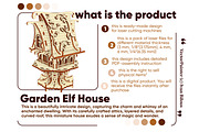 Garden Elf House - Laser Cut Design, an Object Graphic by VectorPainter (Thumbnail 11 of 16)