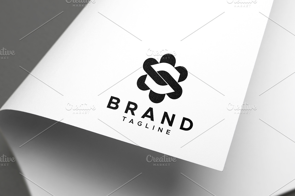 S letter technology logo design, a Branding & Logo Template by Amadul11 (Photo 4 of 5)