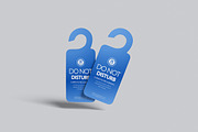 Creative Door Hanger Mockup, a Household Mockup by Gatamotion (Thumbnail 2 of 5)