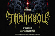 Spider Dead Typeface, a Blackletter Font by alit design (Thumbnail 17 of 17)