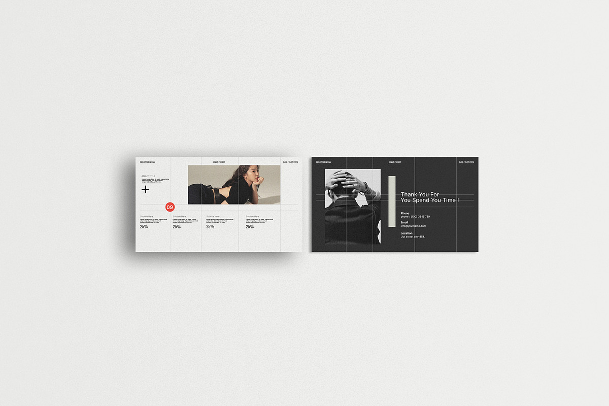 Project Proposal PowerPoint Template, a Presentation Template by Creative-Work (Photo 6 of 6)