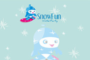 Snow Fun - Logo Template, a Branding & Logo Template by Igor Maric (Thumbnail 2 of 2)
