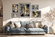 Golden Abstract Forest Illustration, a Decorative Illustration by Housui Patterns (Thumbnail 12 of 12)