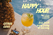 Peachy Rebels - Playful Font, a Script Font by Creacy Studio (Thumbnail 8 of 11)