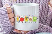 Teacher Back To School PNG, an Object Illustration by DreamCafeArt (Thumbnail 7 of 7)
