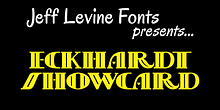 Eckhardt Showcard JNL