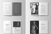 Gray Scale Fashion Magazine, a Magazine Template by Layout Design (Thumbnail 3 of 10)