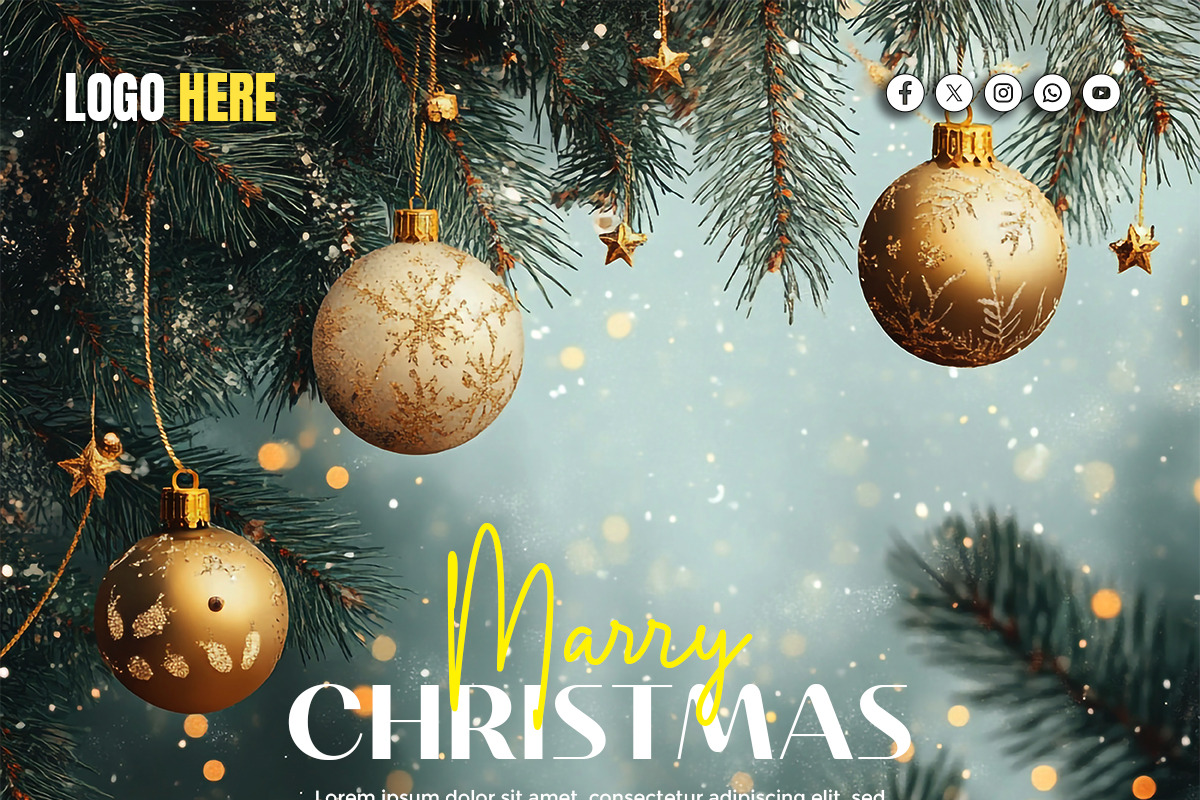 Christmas Day Bundle Template, a Social Media Template by gstudiovect21 (Photo 13 of 17)