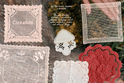 Harvest Lace: PNG Frames & Doilies, an Object Graphic by Purple (Thumbnail 8 of 9)