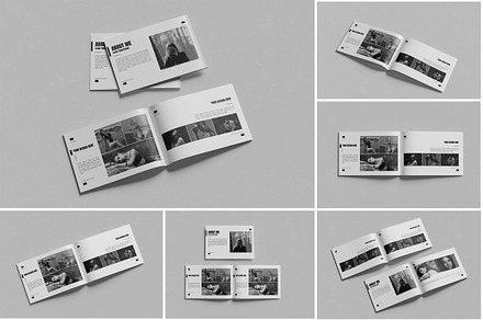 Landscape Magazine | Catalog Mockup, a Print Template by Indah
