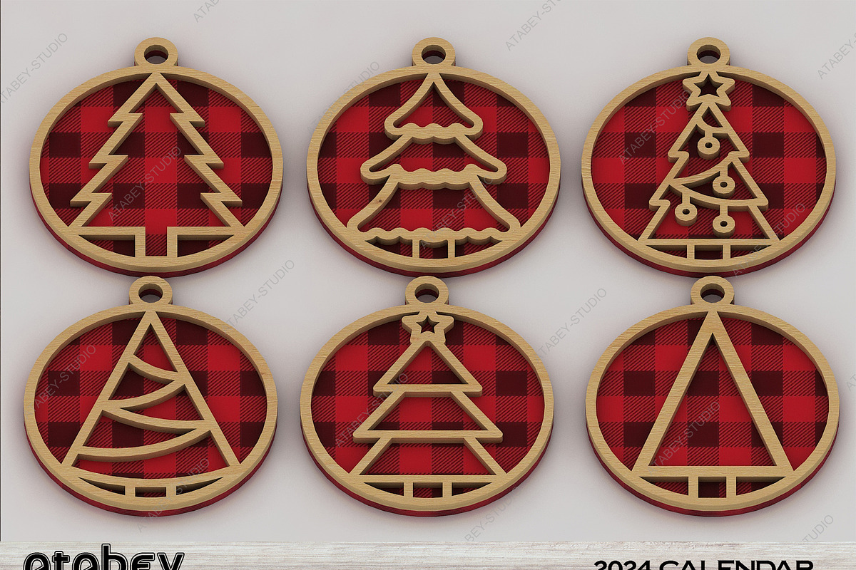 Xmas Tree Decorations 099, a Graphic by AtacanDigital (Photo 1 of 2)