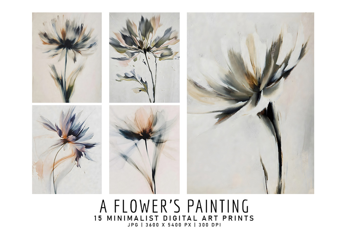A Flower's Painting, a Decorative Illustration by Digital Art Creations (Photo 1 of 7)