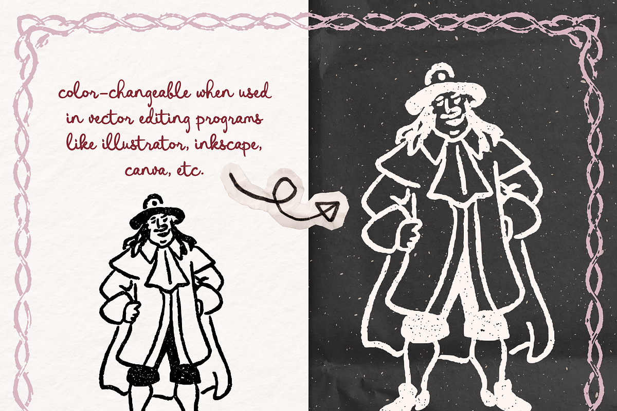 Fairytale Villains Clipart, Witch, a Person Illustration by The October Creative (Photo 3 of 7)