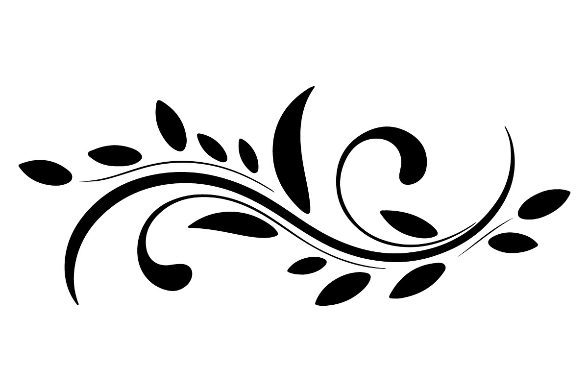 Ornamental Floral Silhouette, a Decorative Illustration by himelgfx (Photo 16 of 18)