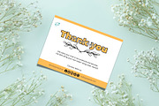 Thank you card template design canva, a Card Template by DesignArts (Thumbnail 3 of 4)