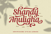 Andalia - Casual Script, a Script Font by Arterfak Project (Thumbnail 9 of 14)