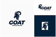 Bighorn Sheep Ram Mountain Goat Logo, a Branding & Logo Template by Enola99d (Thumbnail 2 of 2)