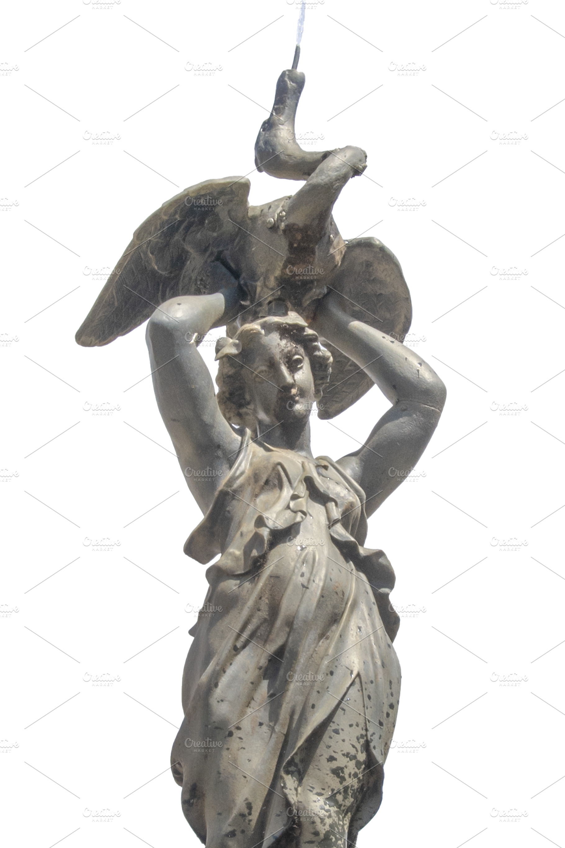 Woman figure with swan, an Arts & Entertainment Photo by DanFLCreativo