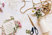 Ginkgo Wedding Invitation Suite, an Invitation Template by Cyrah's Collection (Thumbnail 3 of 4)