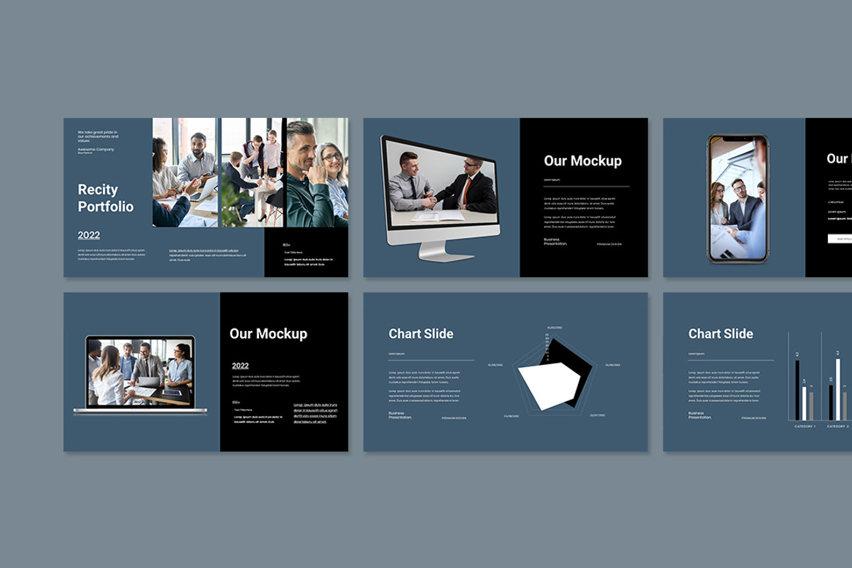 Recity Presentation Template, a Presentation Template by Analogous Temp (Photo 4 of 5)