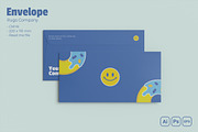 Rugs Company Envelope, a Print Template by Fannan Studio (Thumbnail 1 of 3)