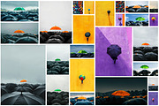 116 Umbrellas, a Background Photo by Handmadefont (Thumbnail 11 of 14)