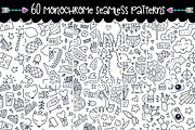 645 Doodles & Patterns - Clipart Set, an Object Graphic by Velliniki (Thumbnail 7 of 7)