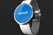 Smart-watch Design Mockup, an Android Mockup by illustrated (Thumbnail 2 of 5)