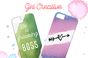 Soft Watercolor Texture Pack, a Texture Graphic by Nerdy Girl Creative (Thumbnail 7 of 8)