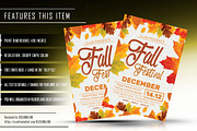 Fall Festival Flyer - PSD Template, a Flyer Template by designblends@gmail.com (Thumbnail 2 of 2)