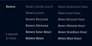 Romis, a Serif Font by Finaltype (Thumbnail 4 of 22)