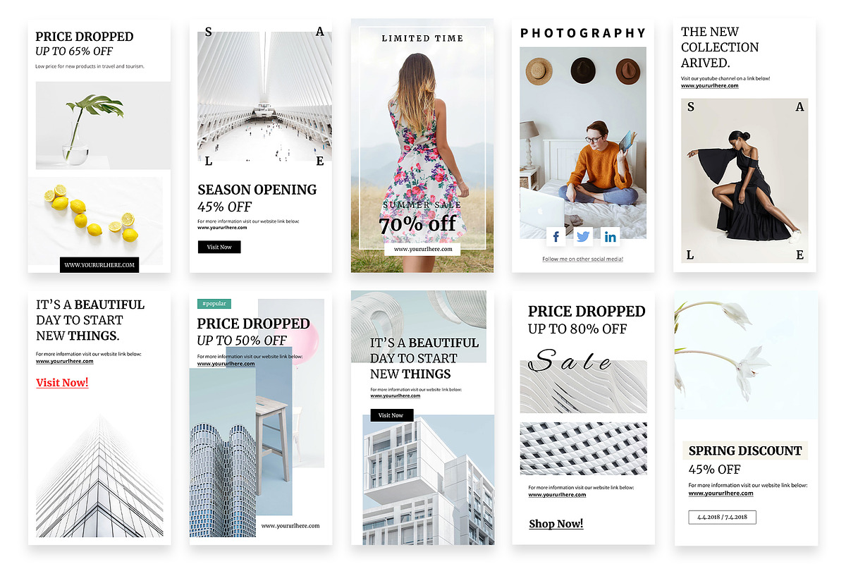 New Style Instagram Stories, a Social Media Template by Milos Knezevic (Photo 7 of 8)