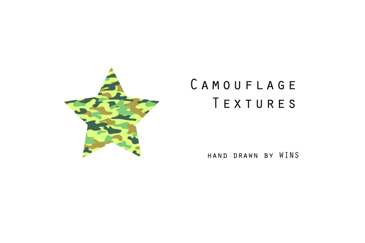 Six Camouflage Textures